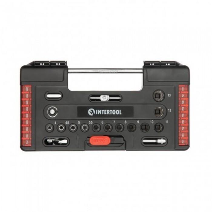 Набір викруткових насадок та головок Intertool STORM VT-3657 з тріскачкою 57 шт. (1526594248) - фото 5 Набір викруткових насадок та головок Intertool STORM VT-3657 з тріскачкою 57 шт. (1526594248) - фото 5