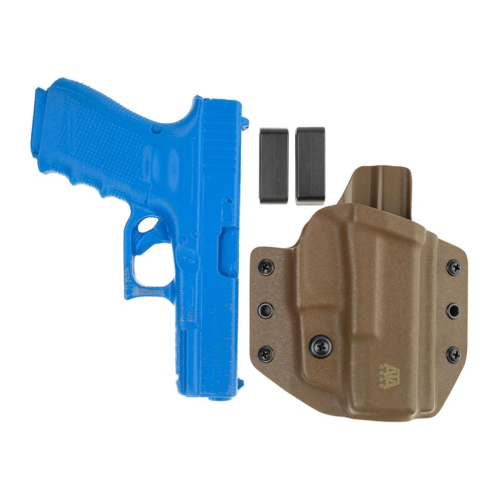 Кобура внутрипоясная ATA-Gear Hit Factor v.1 GLOCK 19/23/19X/45 Coyote Brown (22121812) - фото 2 Кобура внутрипоясная ATA-Gear Hit Factor v.1 GLOCK 19/23/19X/45 Coyote Brown (22121812) - фото 2