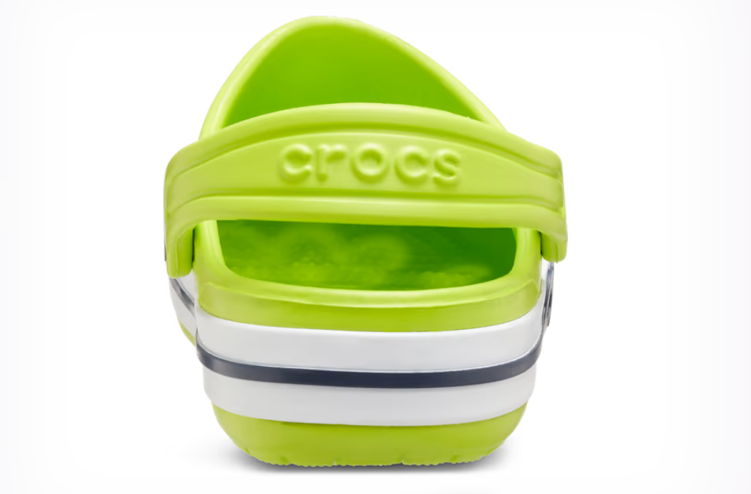 Кроксы Crocs Bayaband Clog С10 р. 27 17,5 см Lime Punch/Navy (207019) - фото 5