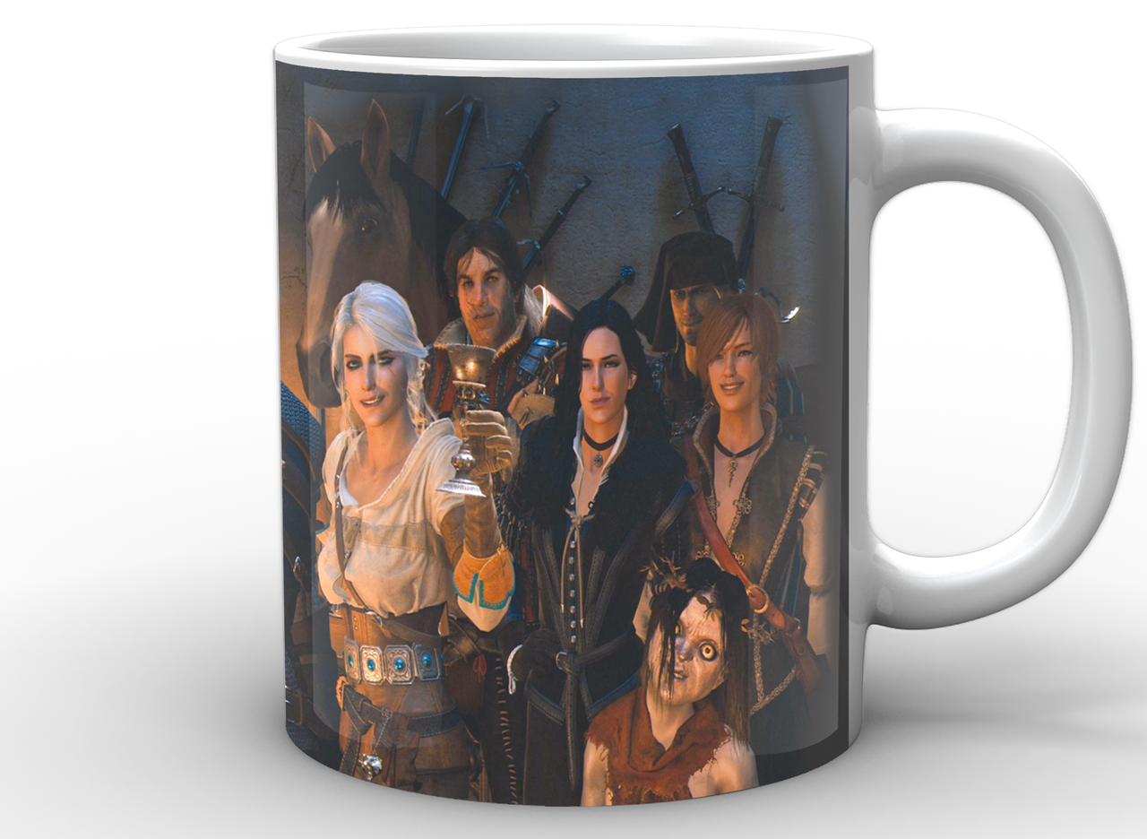 Чашка GeekLand Ведьмак постер 330 мл