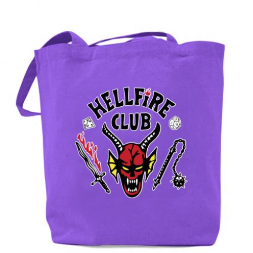 Шопер Hellfire club 41х37 см Фиолетовый (11179716-15-168811)