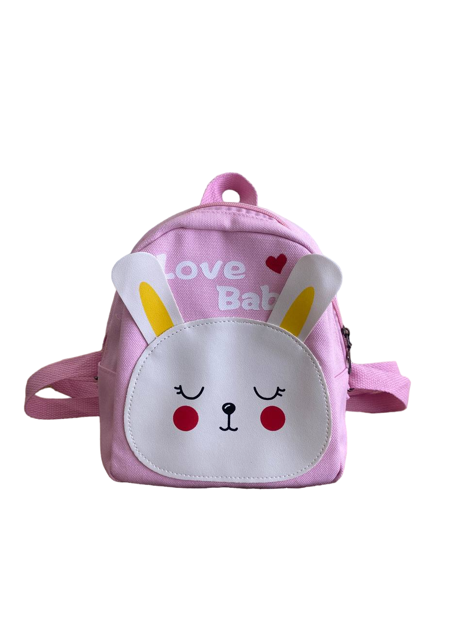Рюкзак детский Зайчик 24х10х20 см Розовый (11408)