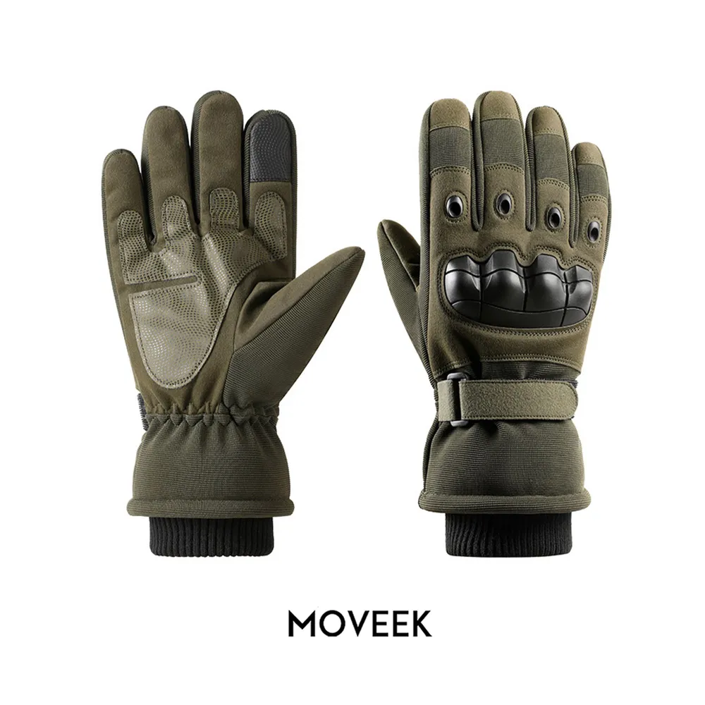 Перчатки зимние полнопалые с флисом М Оливковый - фото 2 Перчатки зимние полнопалые с флисом М Оливковый - фото 2