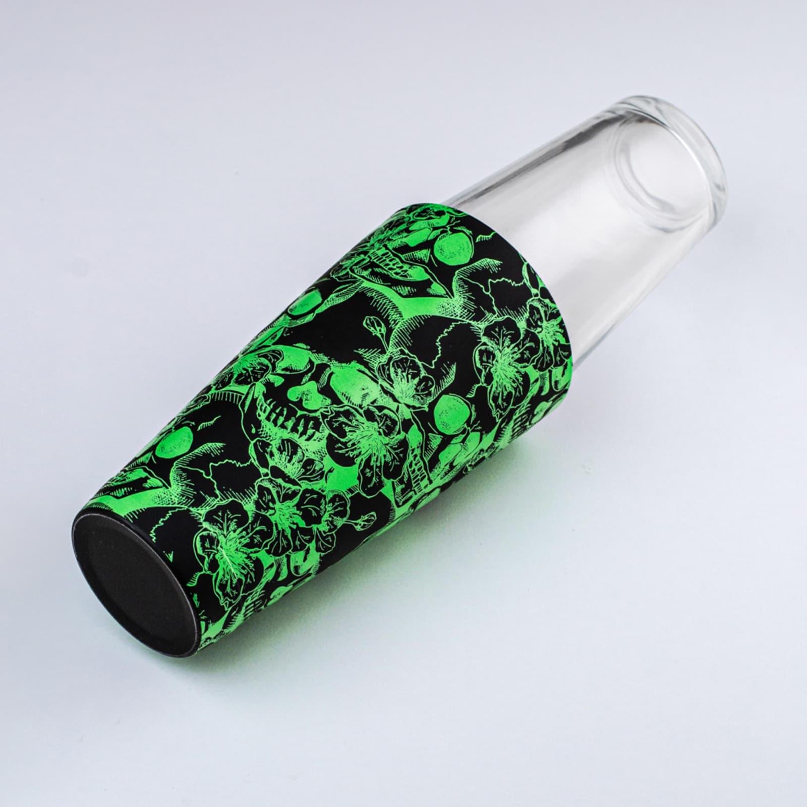 Шейкер Бостон Olin & Olin Череп 850 мл/480 мл барный для приготовления коктейлей Зеленый (5638-SH-B-850x550-gs) - фото 3 Шейкер Бостон Olin & Olin Череп 850 мл/480 мл барный для приготовления коктейлей Зеленый (5638-SH-B-850x550-gs) - фото 3