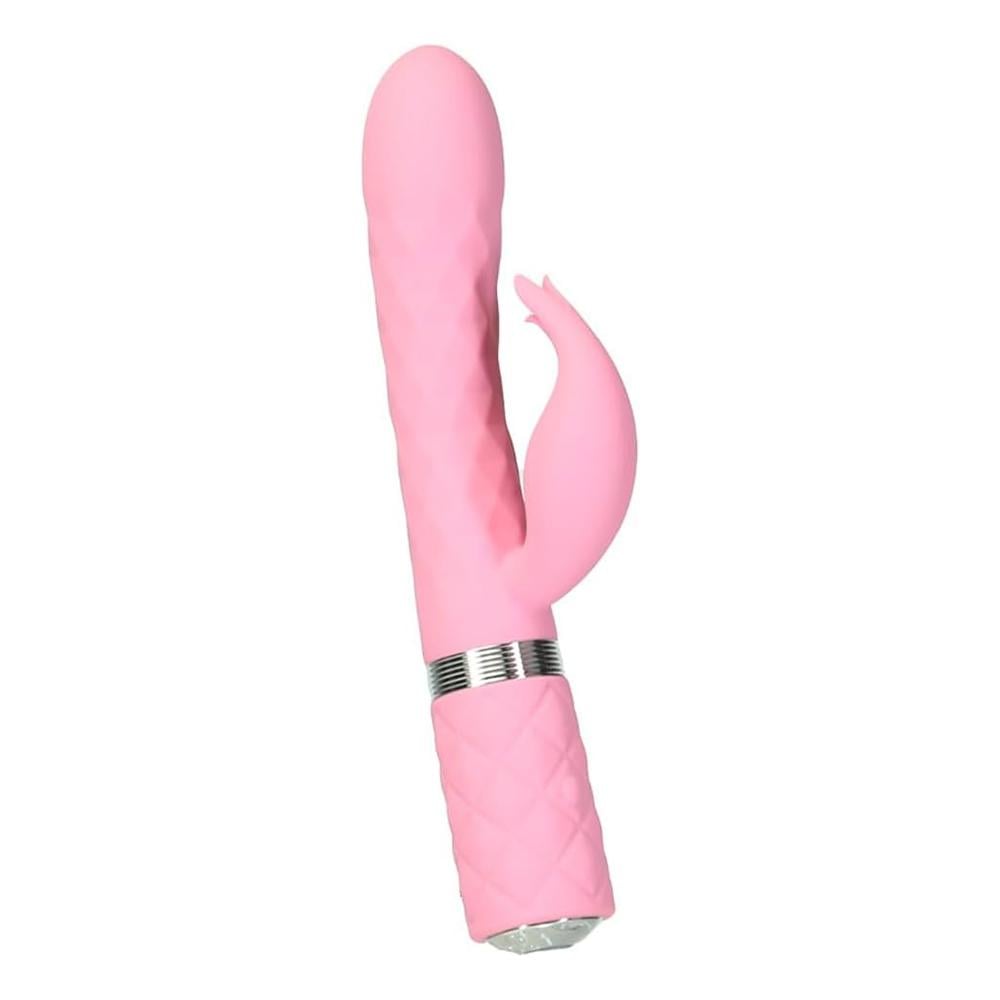 Вибратор-Rabbit с ротацией Pillow Talk Lively 24 см Розовый (32162)