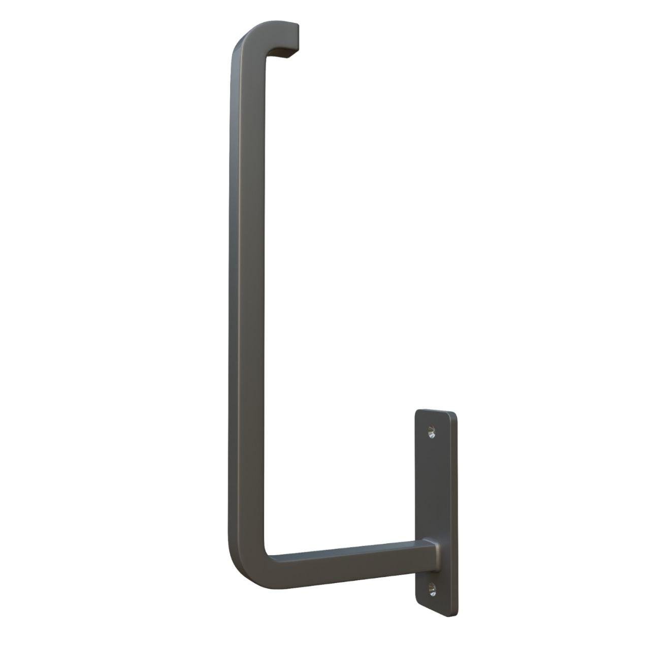 Держатель вертикальный настенный Grid ТР-01 Loft для одежды и аксессуаров 150х90 мм Черный (2599051225/К1188)