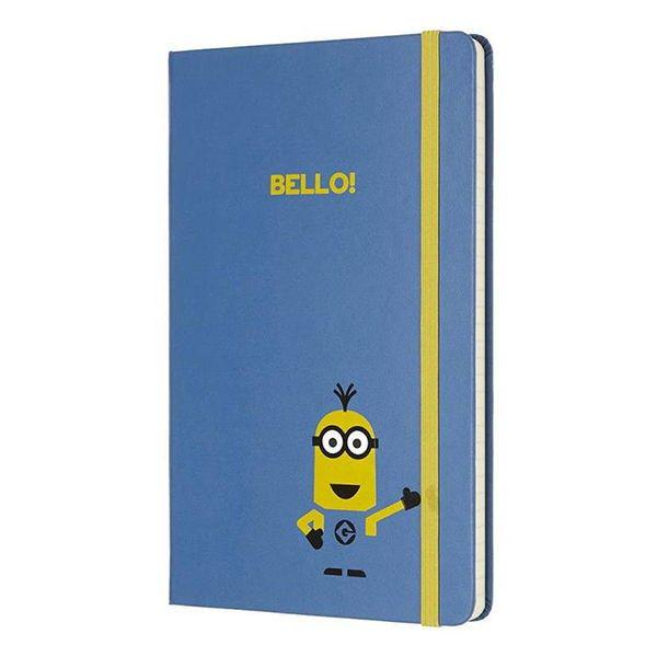 Блокнот Moleskine Minions средний Голубой (LEMI01QP060B29)