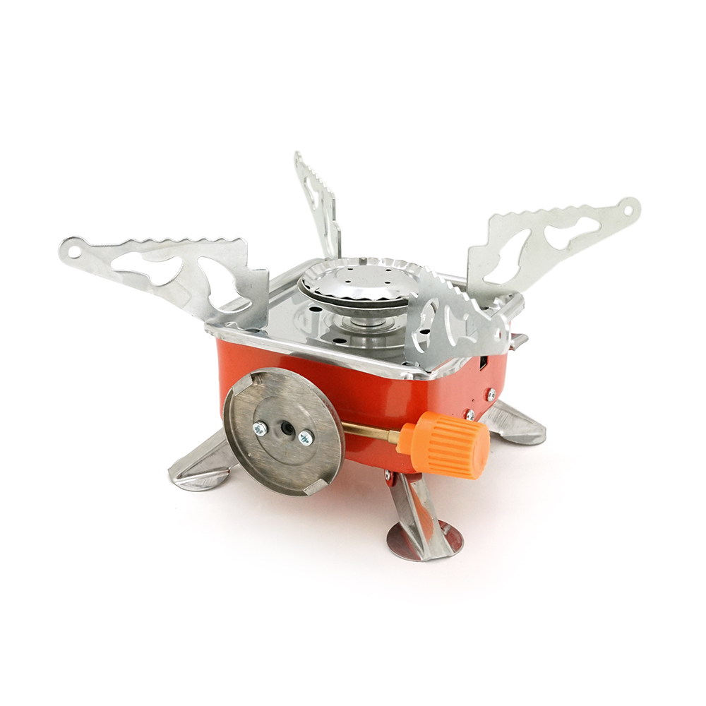 Газовая горелка туристическая K202 с пьезоподжигом бутан (YUT_V6390)