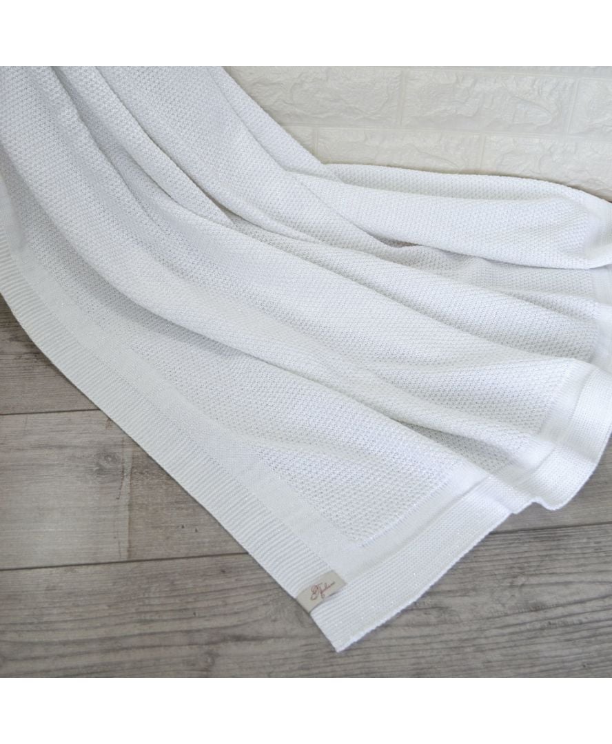 Плед Mono White 140х180 см