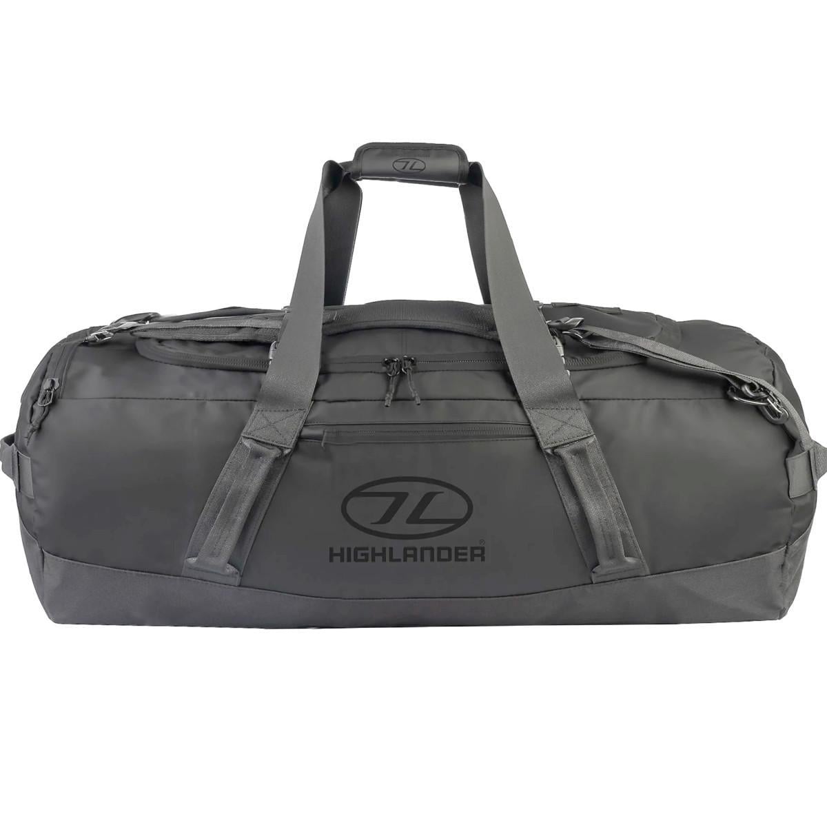 Сумка дорожная водозащитная Highlander Hauler Duffel 120 л Black (931636)