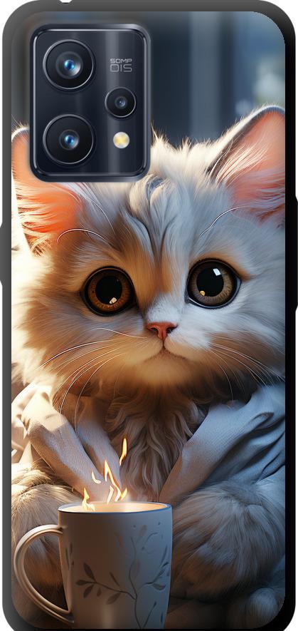 Чехол на Realme 9 White cat (5646b-2866-42517) Чехол на Realme 9 White cat (5646b-2866-42517)