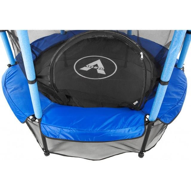 Батут детский Atleto комнатный с сеткой 140 см Синий (21000400) - фото 2 Батут детский Atleto комнатный с сеткой 140 см Синий (21000400) - фото 2