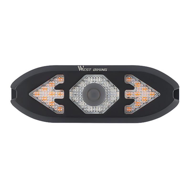 Фонарь велосипедный West Biking FY-1820 0701297 Black Фонарь велосипедный West Biking FY-1820 0701297 Black