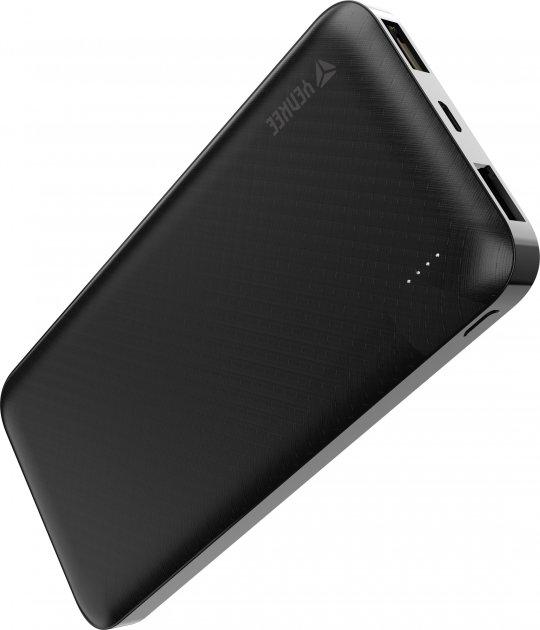 Портативное зарядное устройство YENKEE YPB 1040 10000 mAh Black