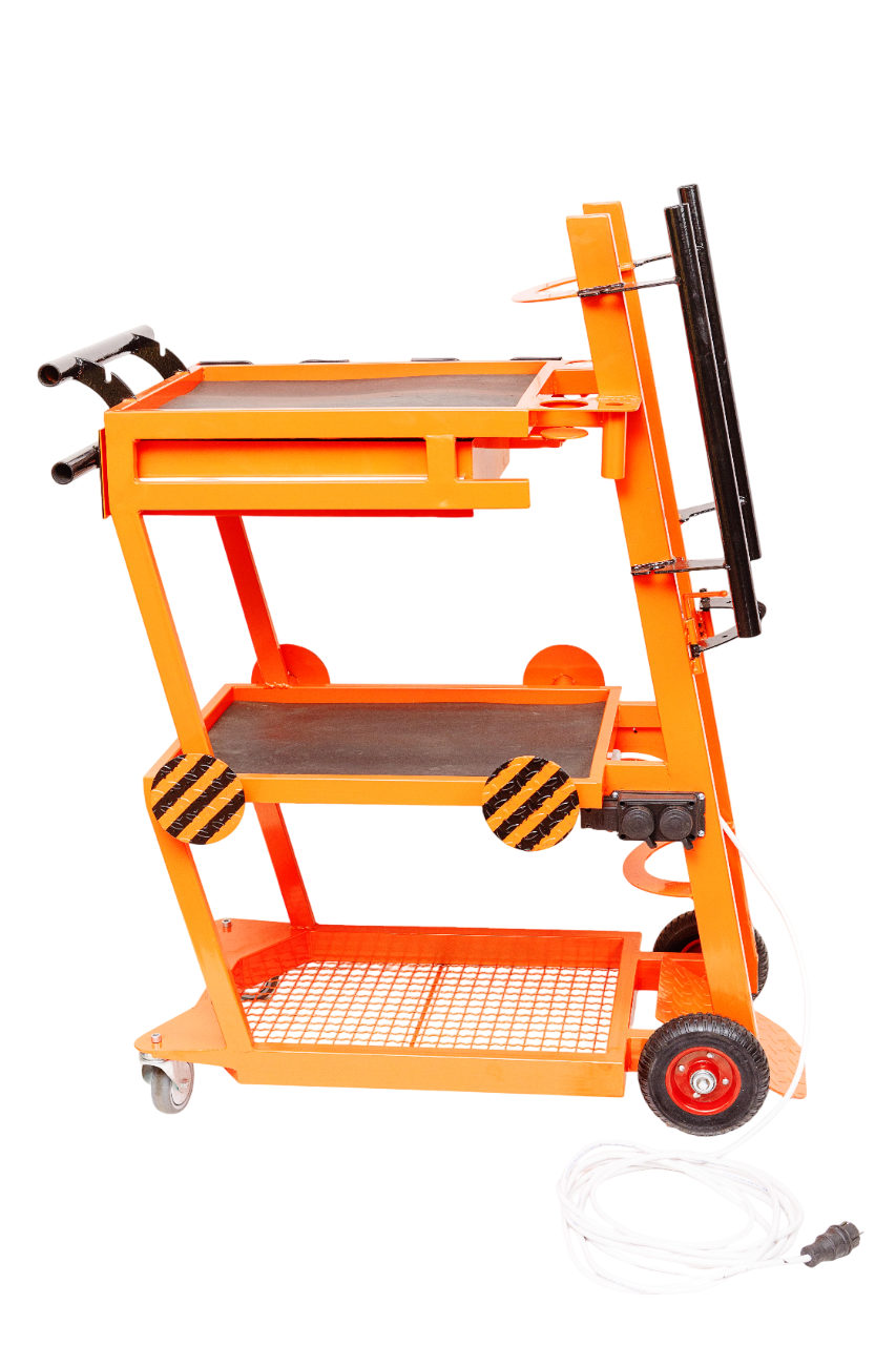 Візок зварювальний Жовто-помаранчевий (звт0123)