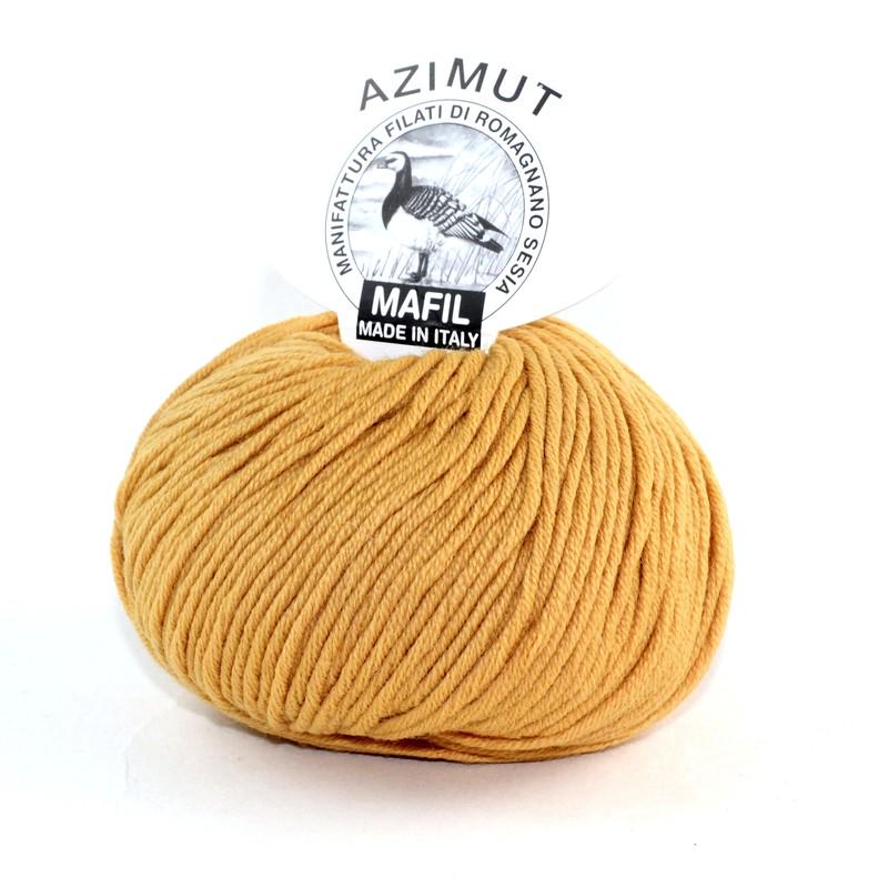 Пряжа меринос Mafil Azimut 41 Горчица (7039)