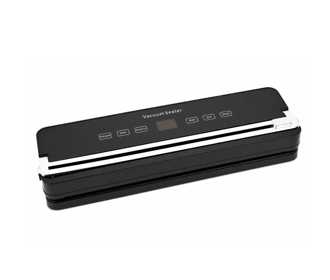 Вакууматор побутовий Sealing Machine 120 Вт 65 кПа зі вбудованим ножем (X05/5905)