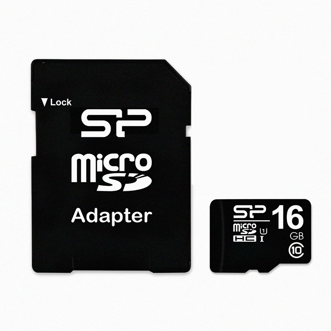 Карта памяти Micro SD Silicone 16 Gb с адаптером класс памяти 10 (5dd4970a)