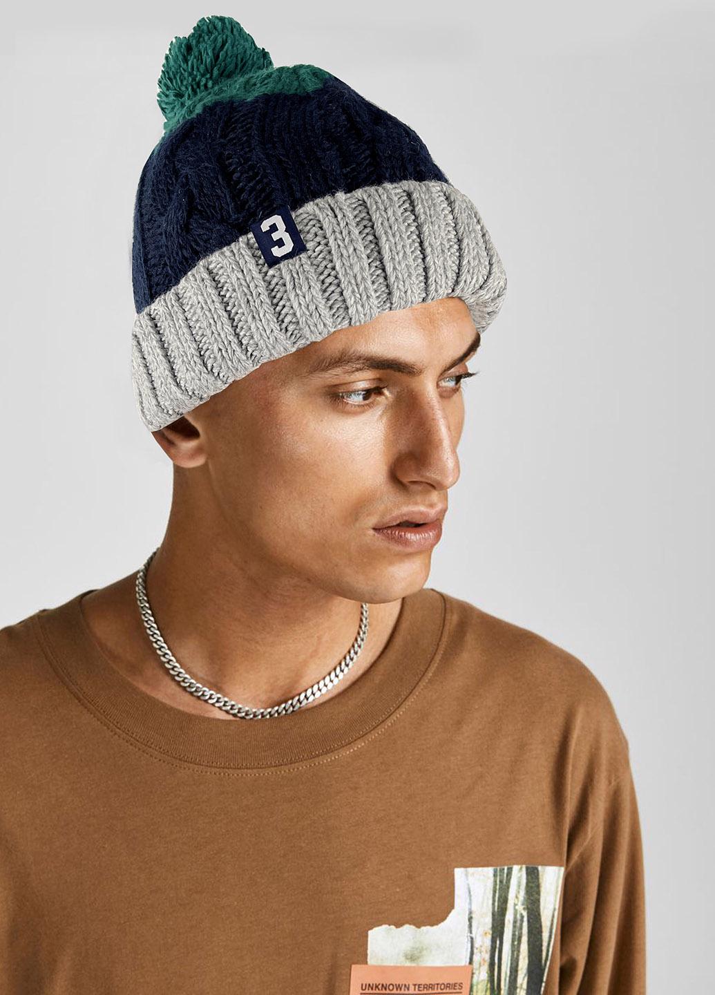 Шапка H&M М Темно-синий (586314b52) Шапка H&M М Темно-синий (586314b52)