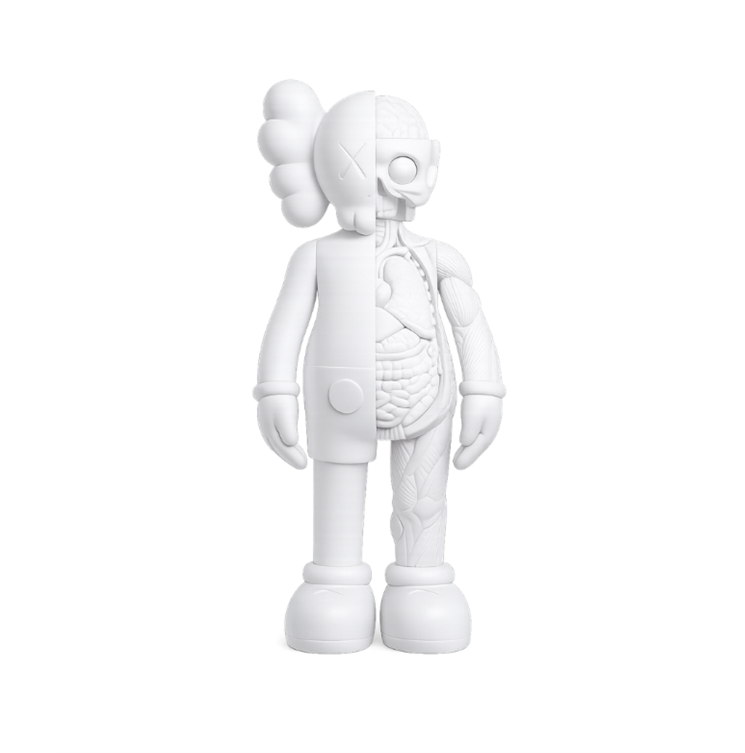 Фігурка KAWS Companion Dissected 19х9 см Білий (wxv-elp-osu)