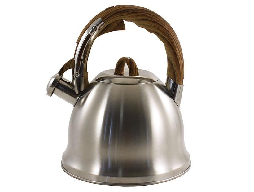 Чайник ZAUBERG из нержавеющей стали со свистком 3,5 л Коричневый (ZB18/3.5 W)