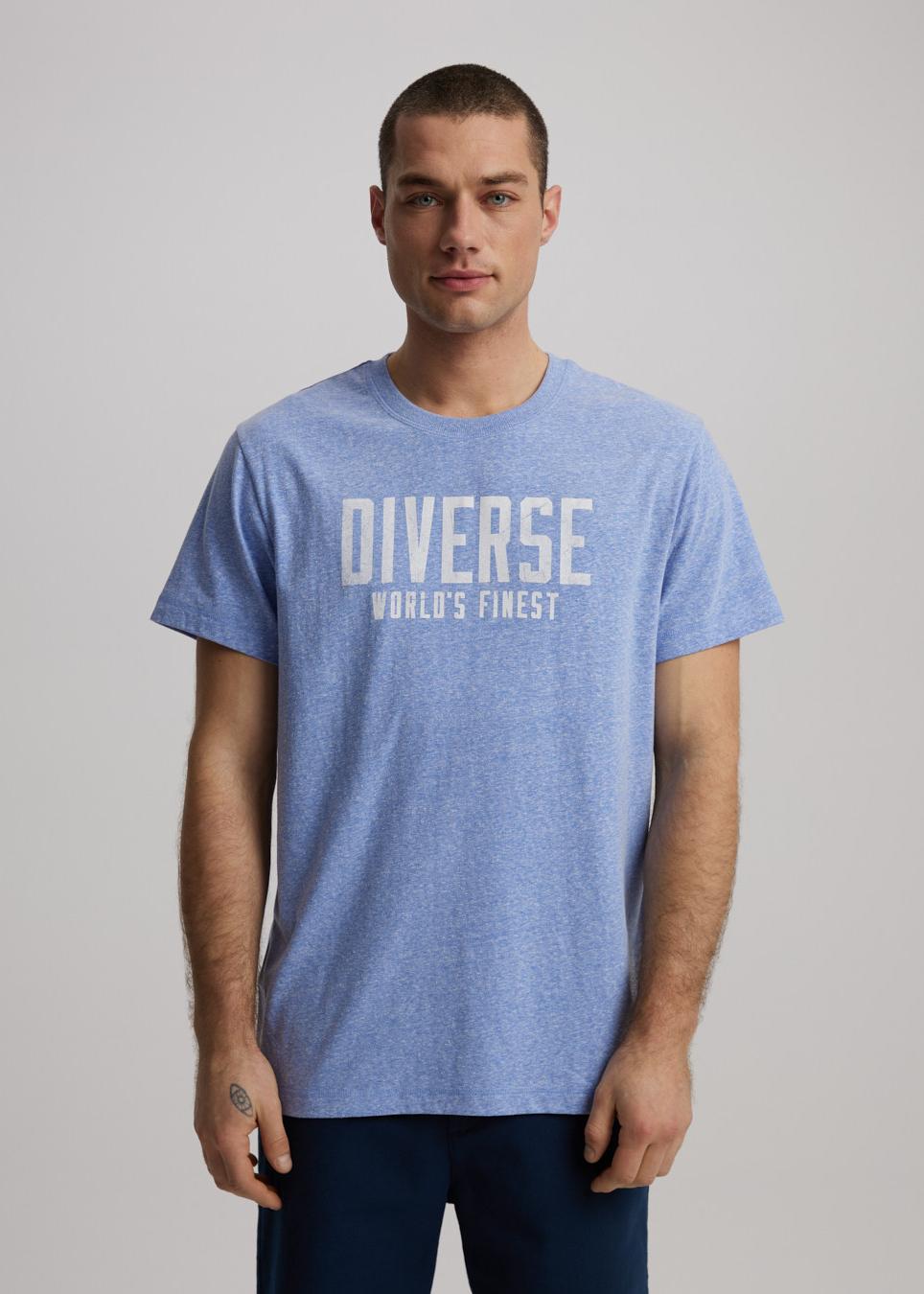 Футболка мужская Diverse MERCED VIII XL Светло-голубой меланж (5905384108937) Футболка мужская Diverse MERCED VIII XL Светло-голубой меланж (5905384108937)