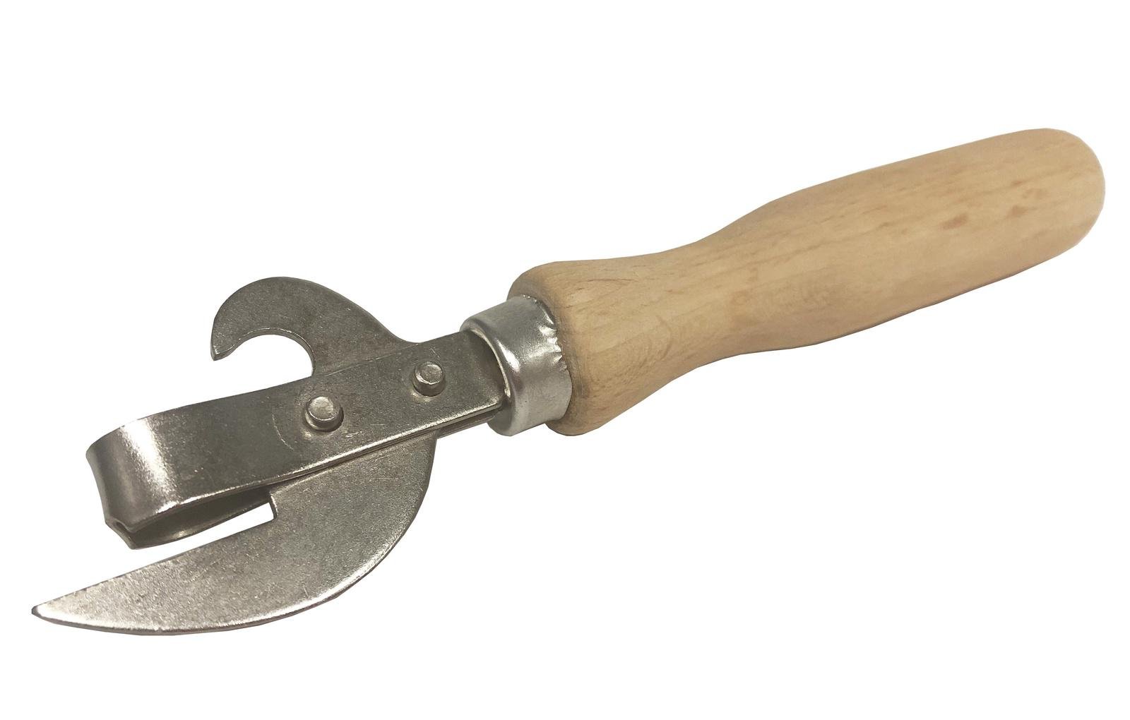 Открывалка для банок и бутылок с деревянной ручкой (2745438413)