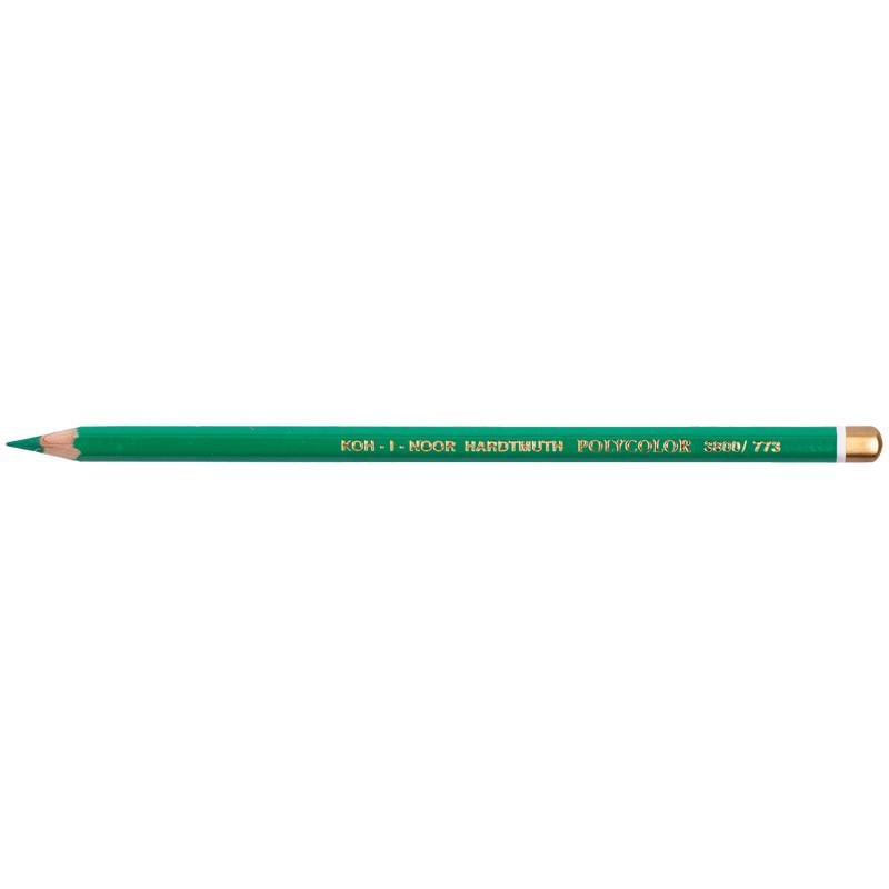 Карандаши художественные POLYCOLOR 12 шт. 3800/773 Light emerald green (8593539339915)