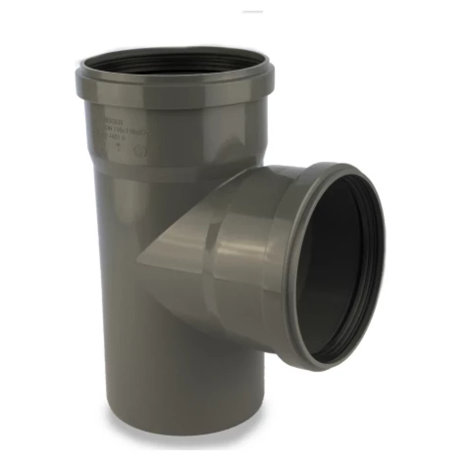 Трійник каналізаційний REIGER TS 6544678 110х110 мм 90° (AKD47152)