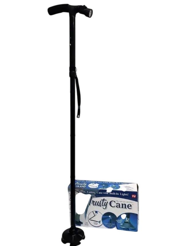 Трость для ходьби Trusty Cane з підсвіткою телескопічна (27841808) - фото 2