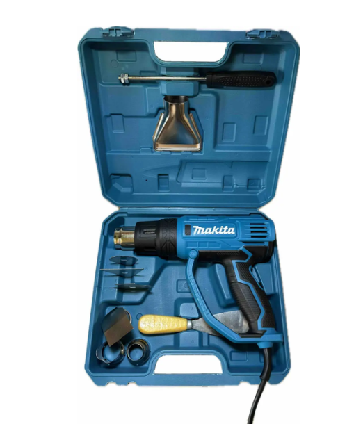 Фен технический Makita HG6531CK 2000 Вт до 600°C 500 л/мин с кейсом (65311347) Фен технический Makita HG6531CK 2000 Вт до 600°C 500 л/мин с кейсом (65311347)