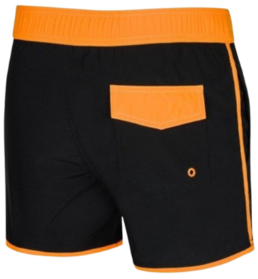 Плавки-шорти для чоловіків Aqua Speed AXEL 7190 р. 48-50/XL Чорний/Помаранчовий (337-01) - фото 2