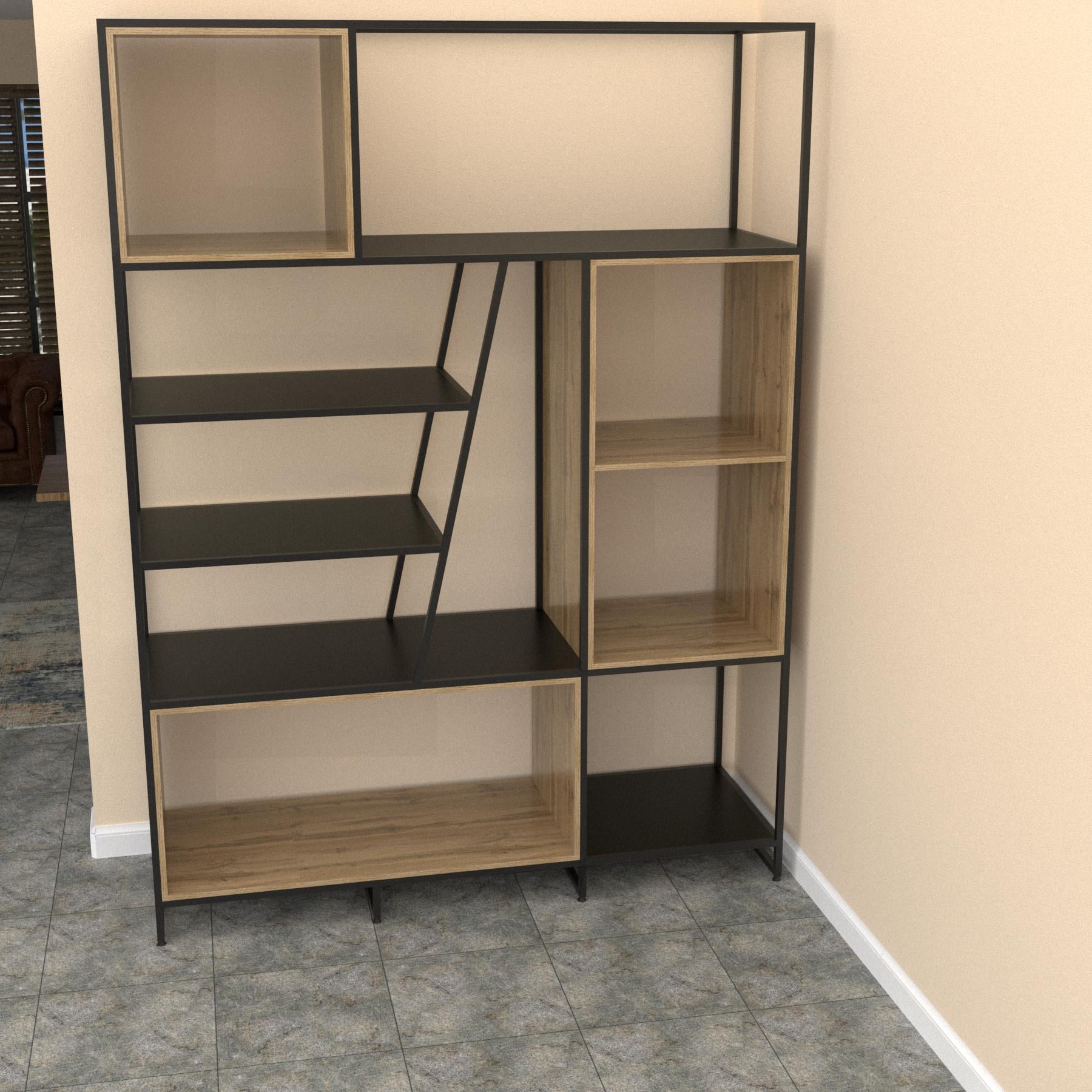 Стеллаж EcoLoft Тесса DSP-1149 в стиле лофт Дуб Аппалачи (23885515) Стеллаж EcoLoft Тесса DSP-1149 в стиле лофт Дуб Аппалачи (23885515)