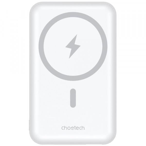 Повербанк Choetech B663 10000 mAh 20W PD 3.0/QC 3.0 Magnetic Wireless Holder White (B663-ACWH)