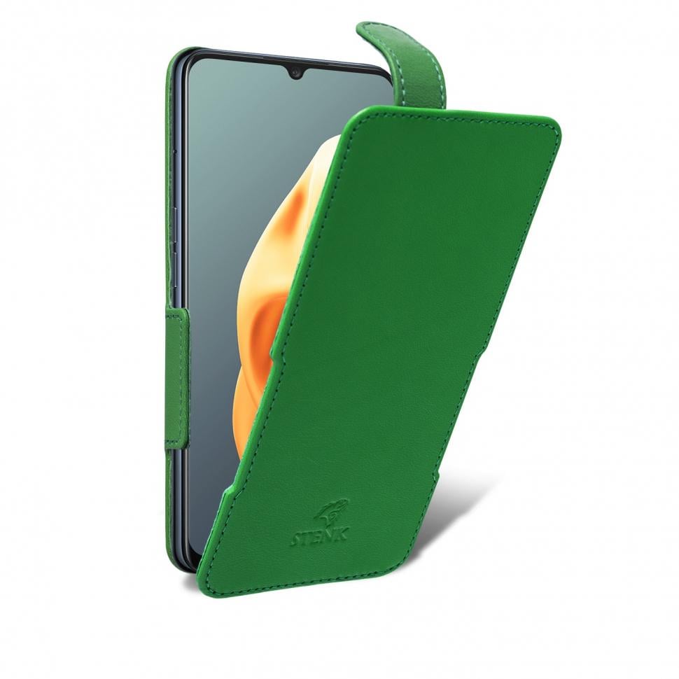 Чехол флип Stenk Prime для OPPO A91 Зеленый (65521)