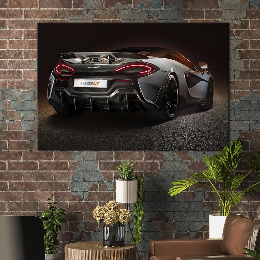 Картина на холсте McLaren 570S 75x50 см (1351-1)