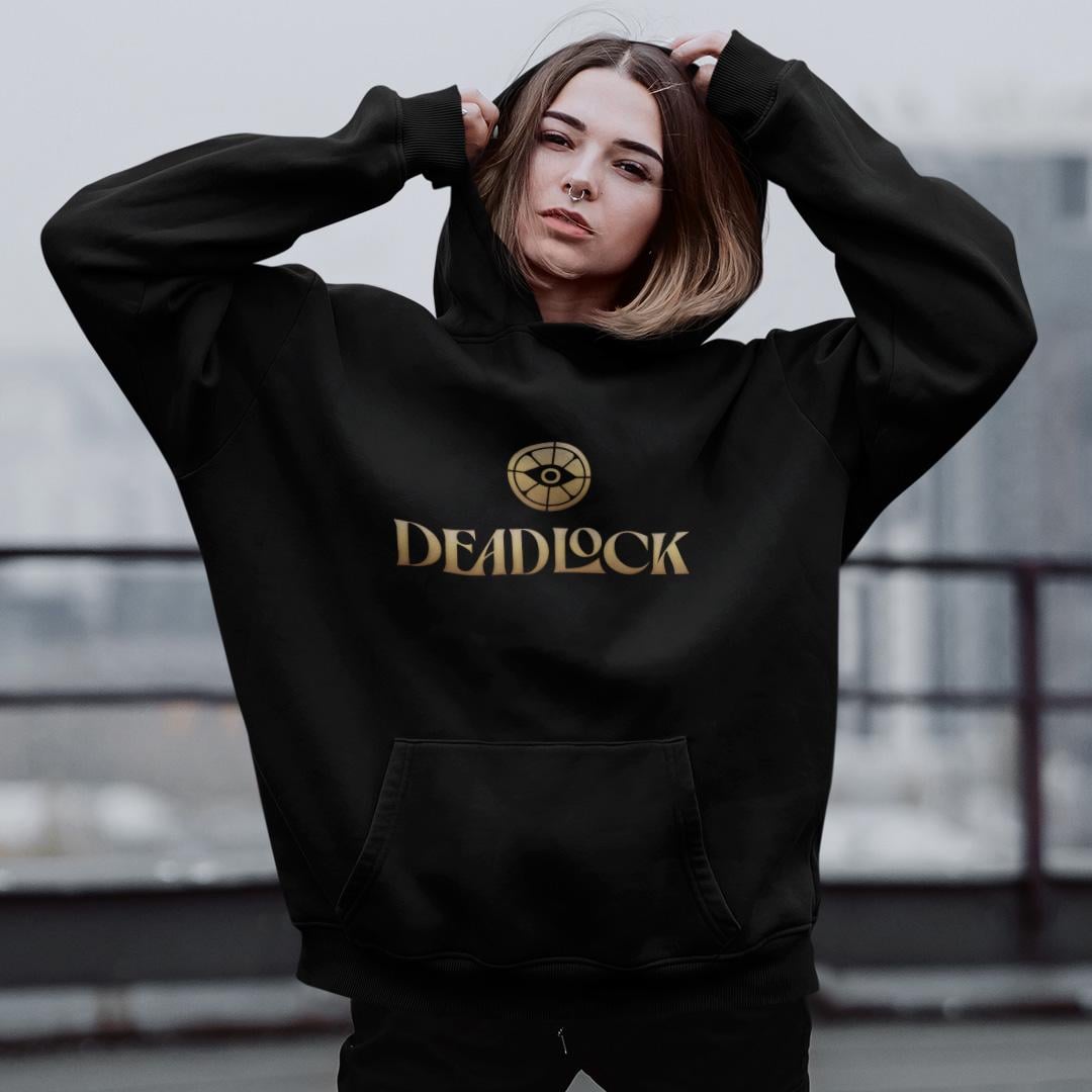 Худи флисовый женский Deadlock Vindicta L Черный (0000021315)