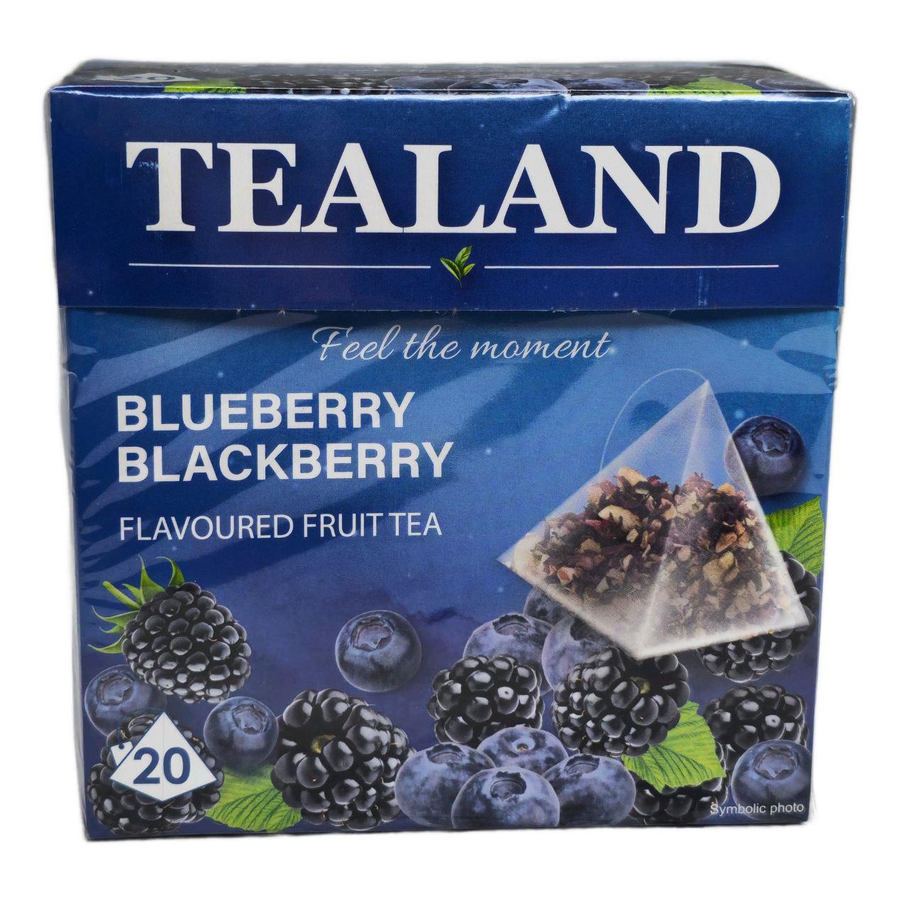 Чай фруктовий Tealand Ожина-чорниця 40 г (09603)