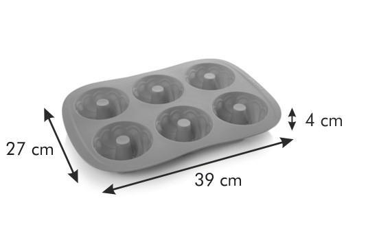 Форма для кексів Tescoma Delicia Silicon Prime 39х27 см (629438) - фото 2 Форма для кексів Tescoma Delicia Silicon Prime 39х27 см (629438) - фото 2