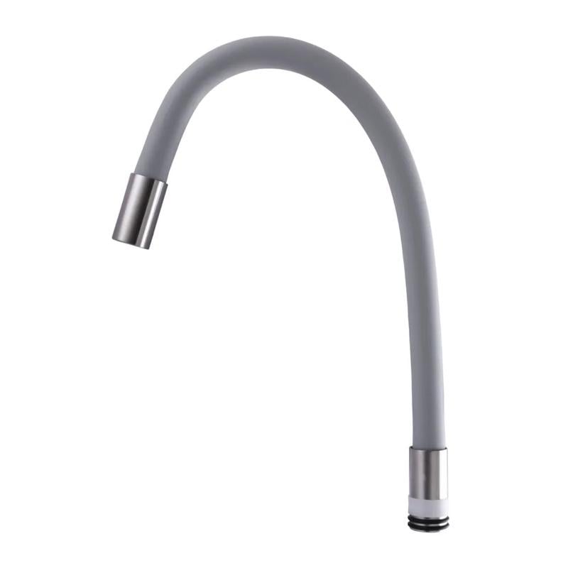 Излив для смесителя Britc гибкий Серый