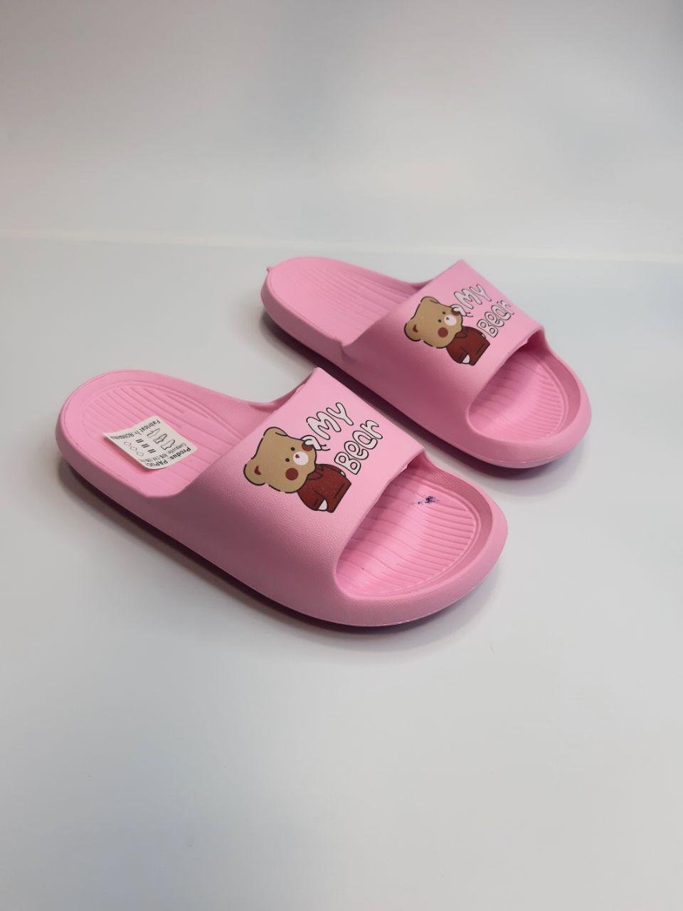 Шлепанцы для девочки Olimp р. 35 Розовый (59-3)