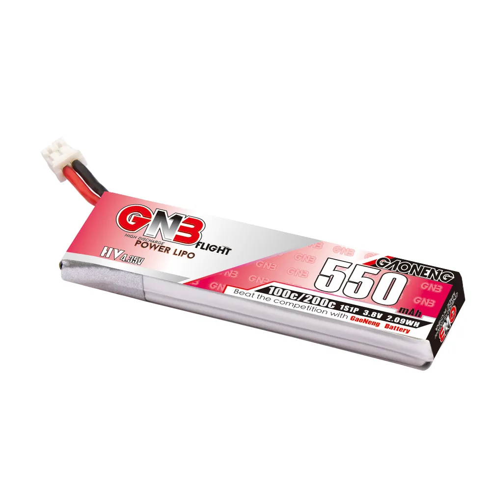 Аккумулятор GNB 1S 100C LiHV PH2.0 550 mAh (214001)