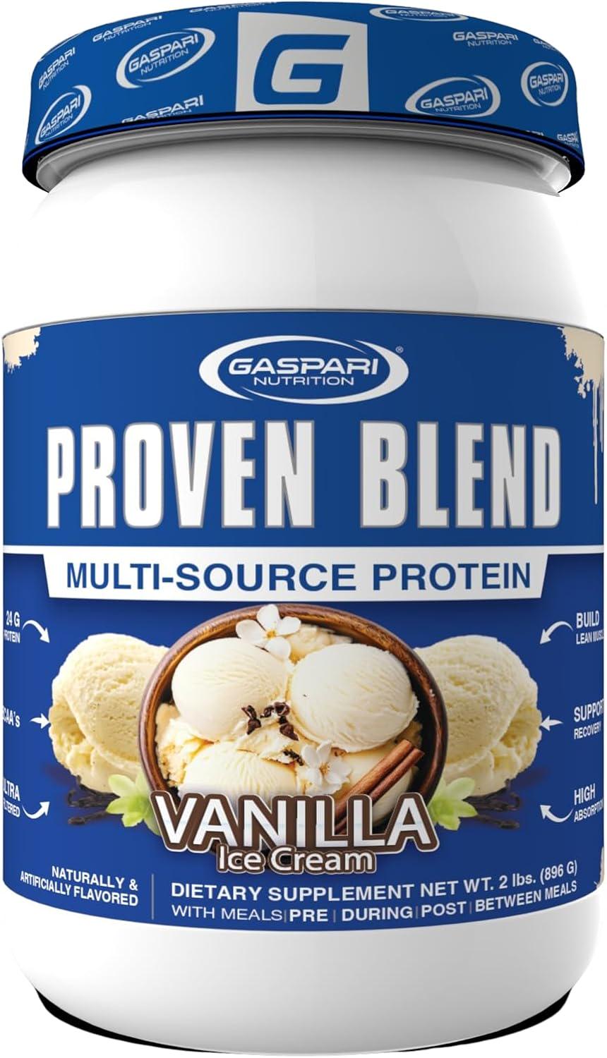 Протеин Gaspari Nutrition Proven Blend Multi-Source Protein Vanilla Ice Cream 896 г
