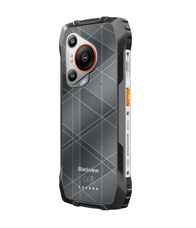 Смартфон Blackview BL7000 8/256 GB 5G/NFC IP69K Black/Orange (26500348) - фото 5