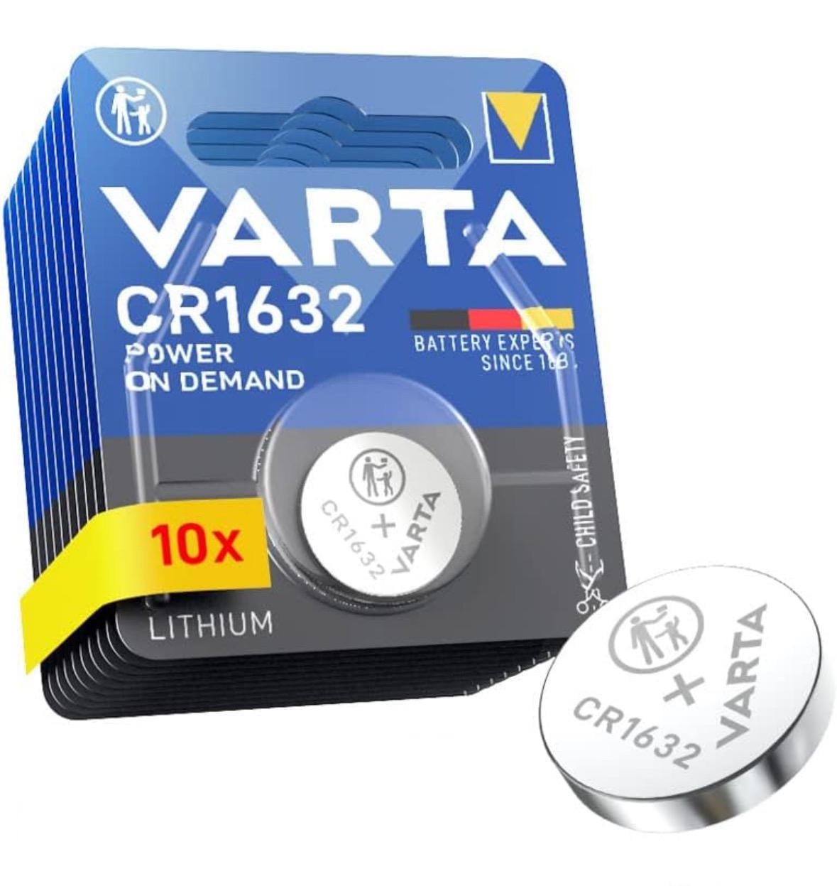 Батарейка Varta CR1632 3B Lithium 10 шт.
