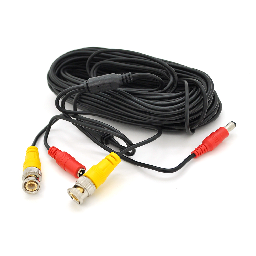 Патч-корд коаксіальний VOLTRONIC BNC Q100 DC комбінований 18,3 м Чорний (25814354)