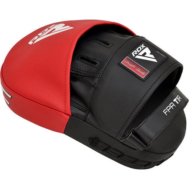 Лапи боксерські RDX T1 Curved Red/Black (FPR-T1RB) - фото 2