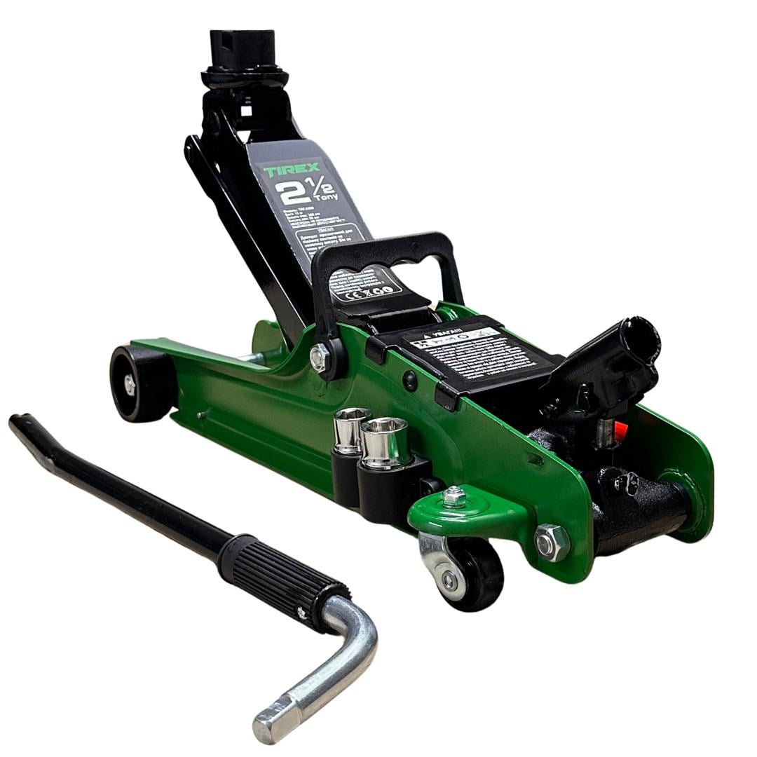 Домкрат низкопрофильный T-Rex TRFJ25W 2,5 т в пластмассовом кейсе