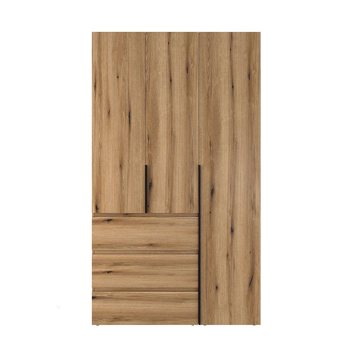 Шкаф распашной комбинированный ART IN HEAD №2 Light 1200x500x2200 мм Дуб Эвок прибрежный (GALTK0210000000)