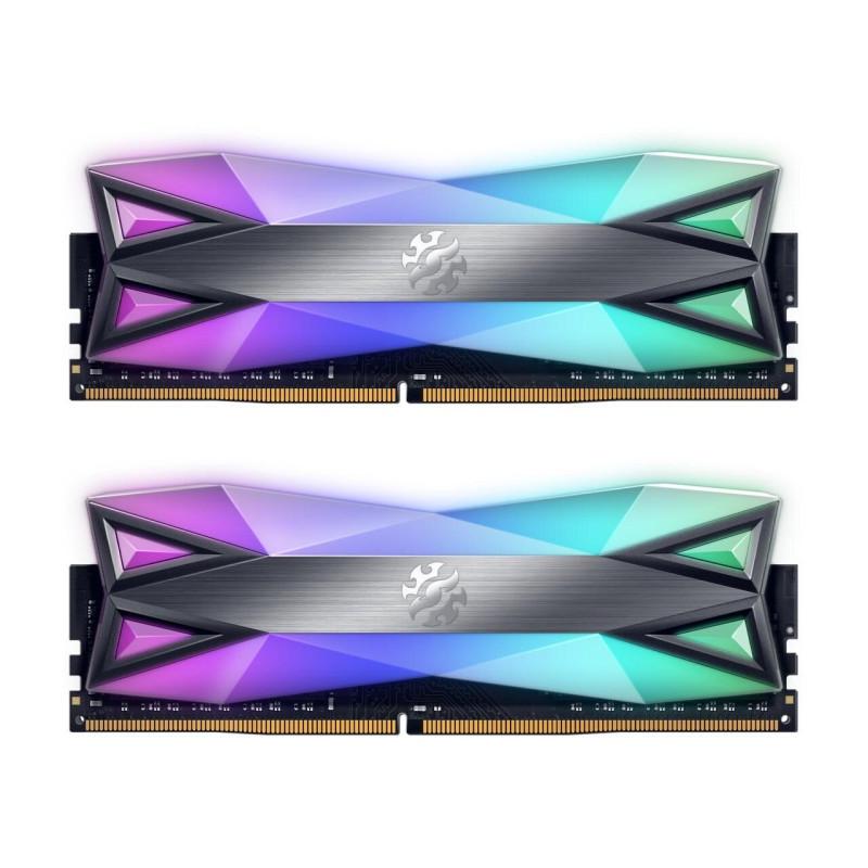 Модуль памяти для компьютера Adata 16 GB 2x8GB DDR4 3200 MHz XPG Spectrix D60G RGB (AX4U32008G16A-DT60) - фото 5